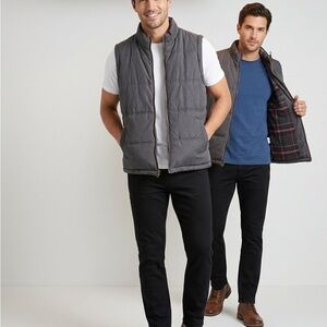Weatherproof Men's Gray Puffer Vest